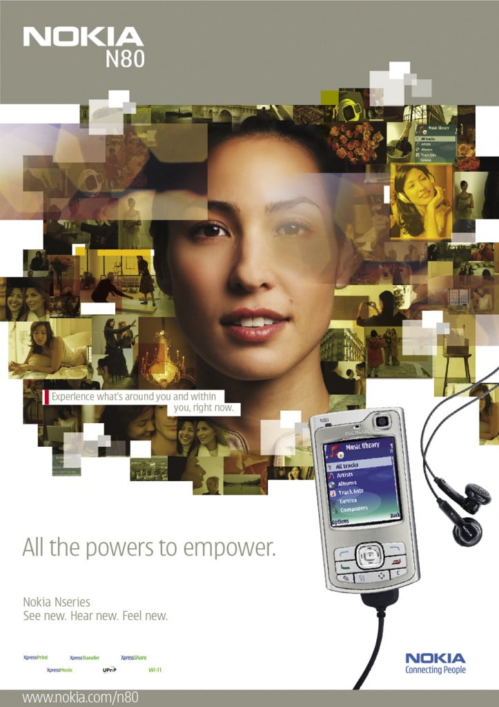 Nokia N80 Ad, poster