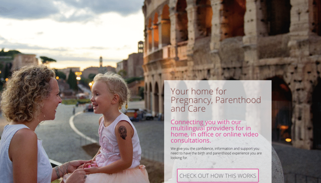 Bellies Abroad website