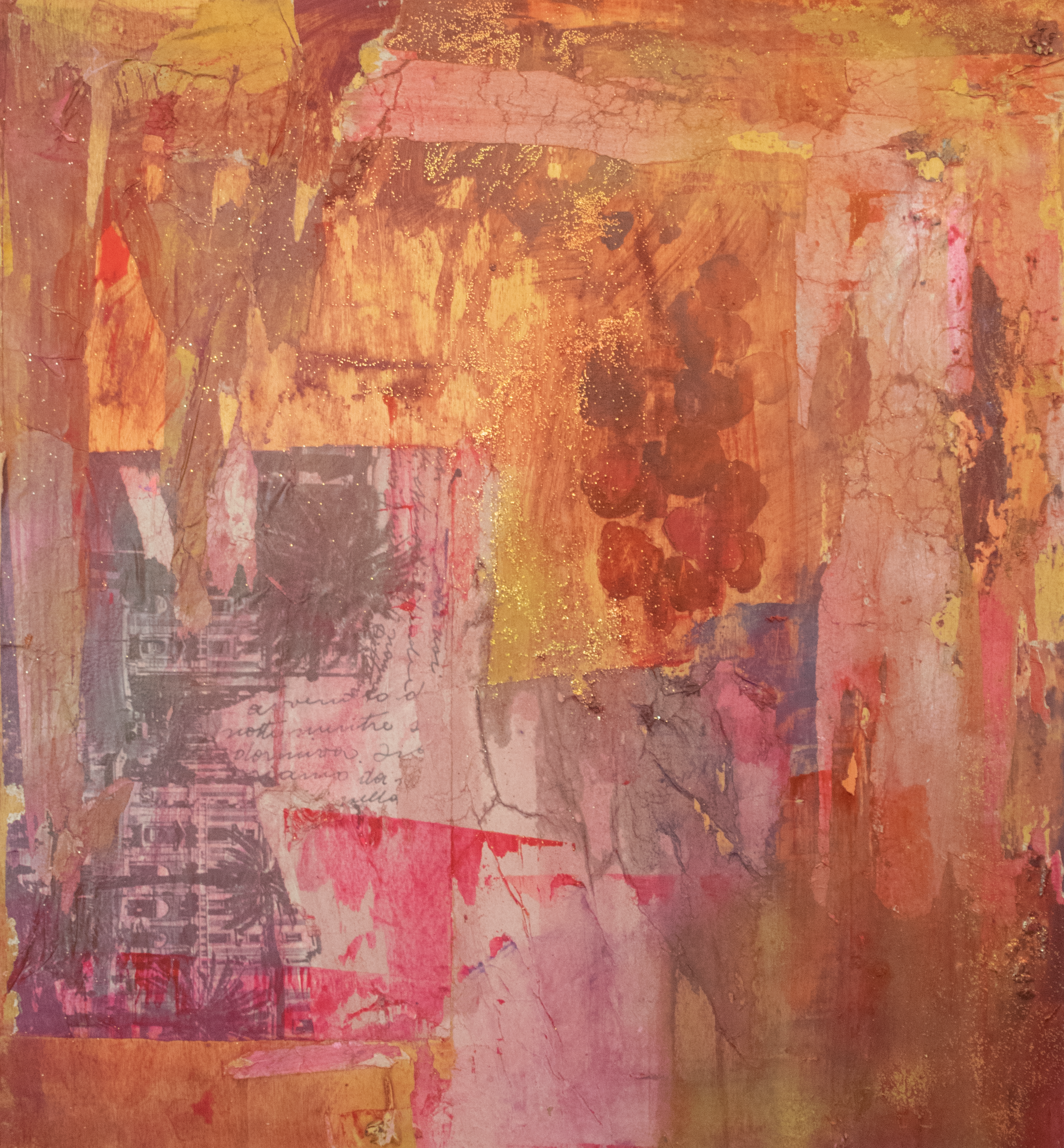 SPQR gold and magenta