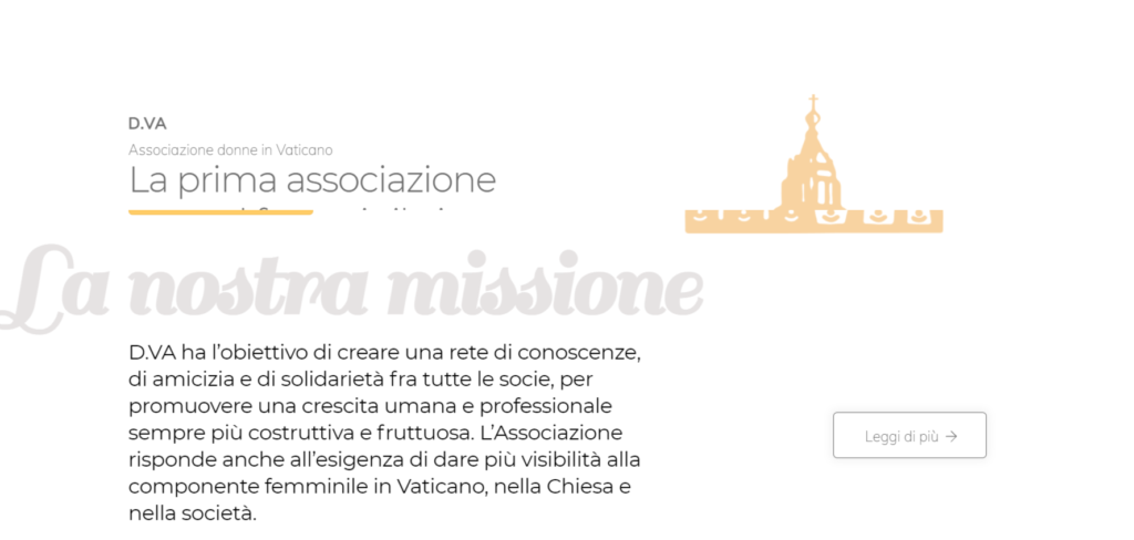 Redesign Donne in Vaticano | D.VA
