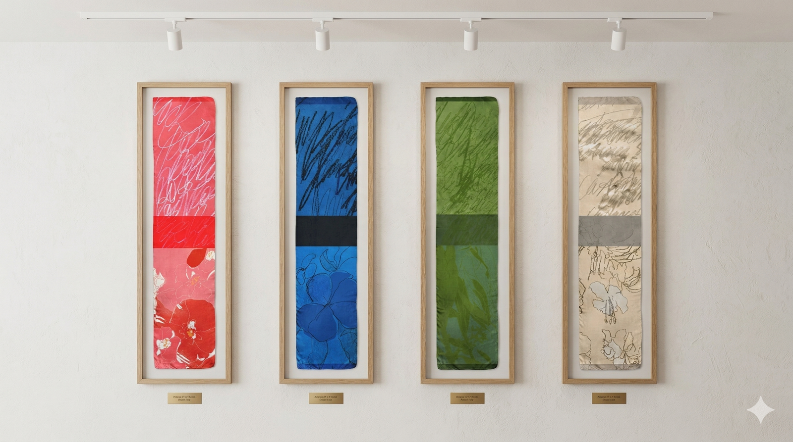 B. Flora | Silk scarf “remedies” X Clù